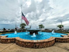 Fairhope Flag Fountain Pier